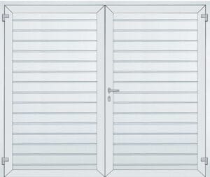 openslaande garagedeuren,Novoferm DuoPort,garagedeuren Venlo,isolerende garagedeuren,dubbele garagedeuren